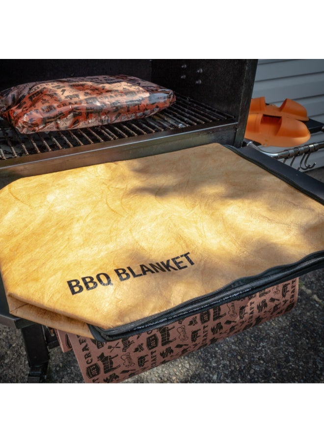 Drip EZ Rest EZ Durable Exterior Zipper Closure BBQ Blanket Yellow 53.97 cm BLNKT-1 - Image 3